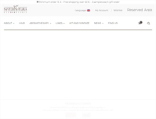Tablet Screenshot of maternatura.it